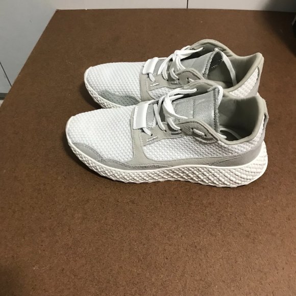 STEVE MADDEN RUN02S1 TENNIS SHOES, GRAY/MULTICOLOR, SIZE 8M - Picture 3 of 9